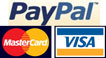 PayPal, Visa, MasterCard
