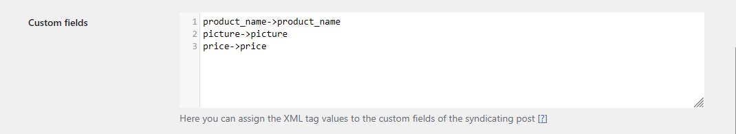 Custom fields (CyberSEO Pro)