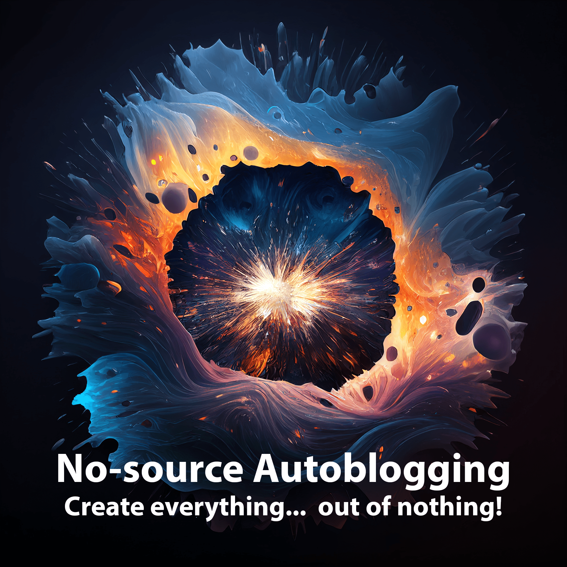 No-source GPT autoblogging