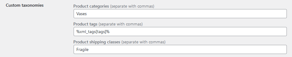 CyberSEO Pro custom taxonomies