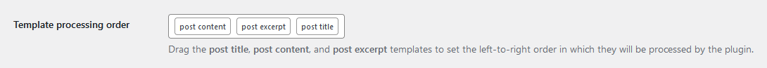 CyberSEO Pro - Template processing order